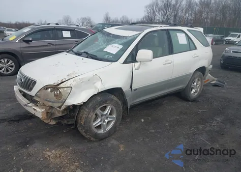 2002 Lexus Rx 300 из США, поврежденный, VIN JTJHF10U120274270